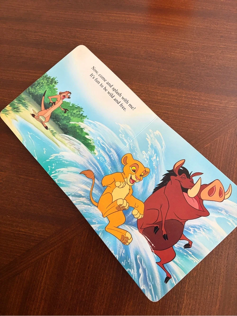 Lion King 2 simba’s pride board book come out and play